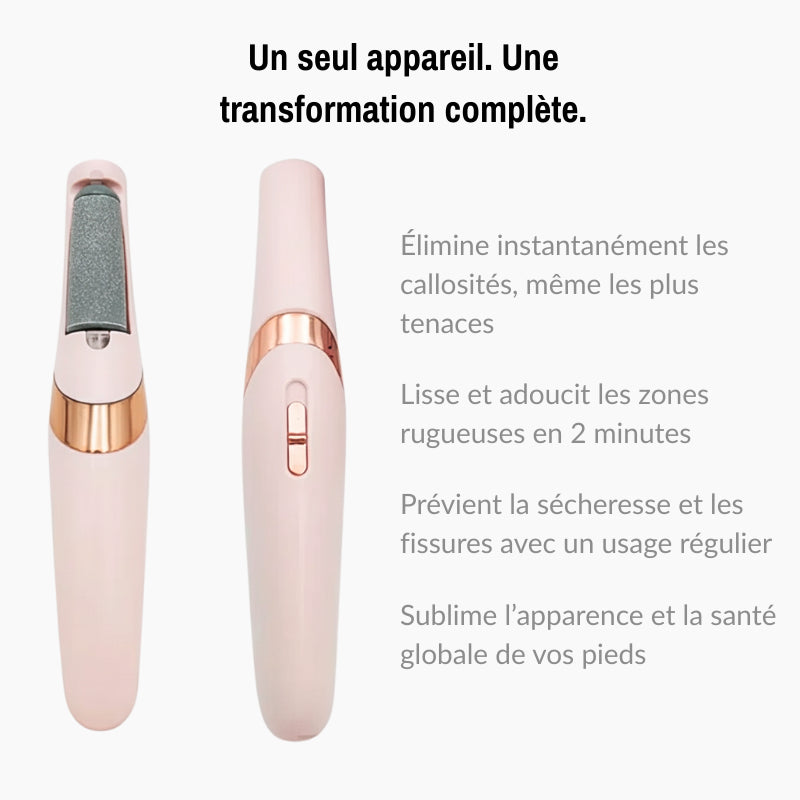 Blyme – Épure Pro | Râpe électrique pour pieds rechargeable